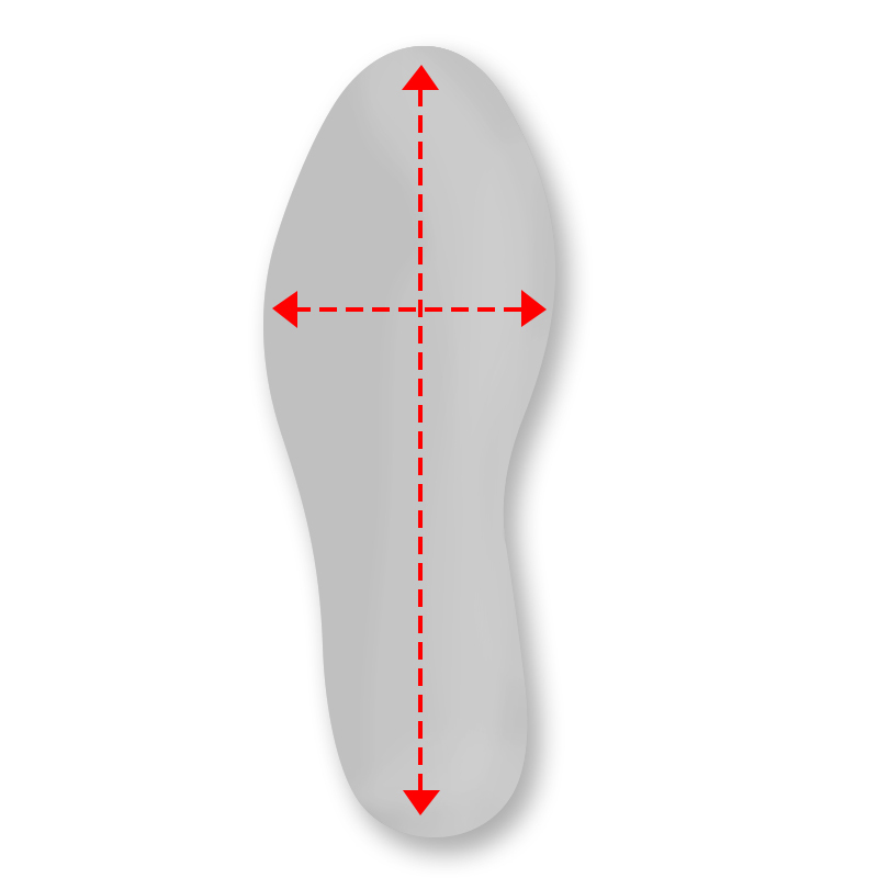 How to measure your foot
